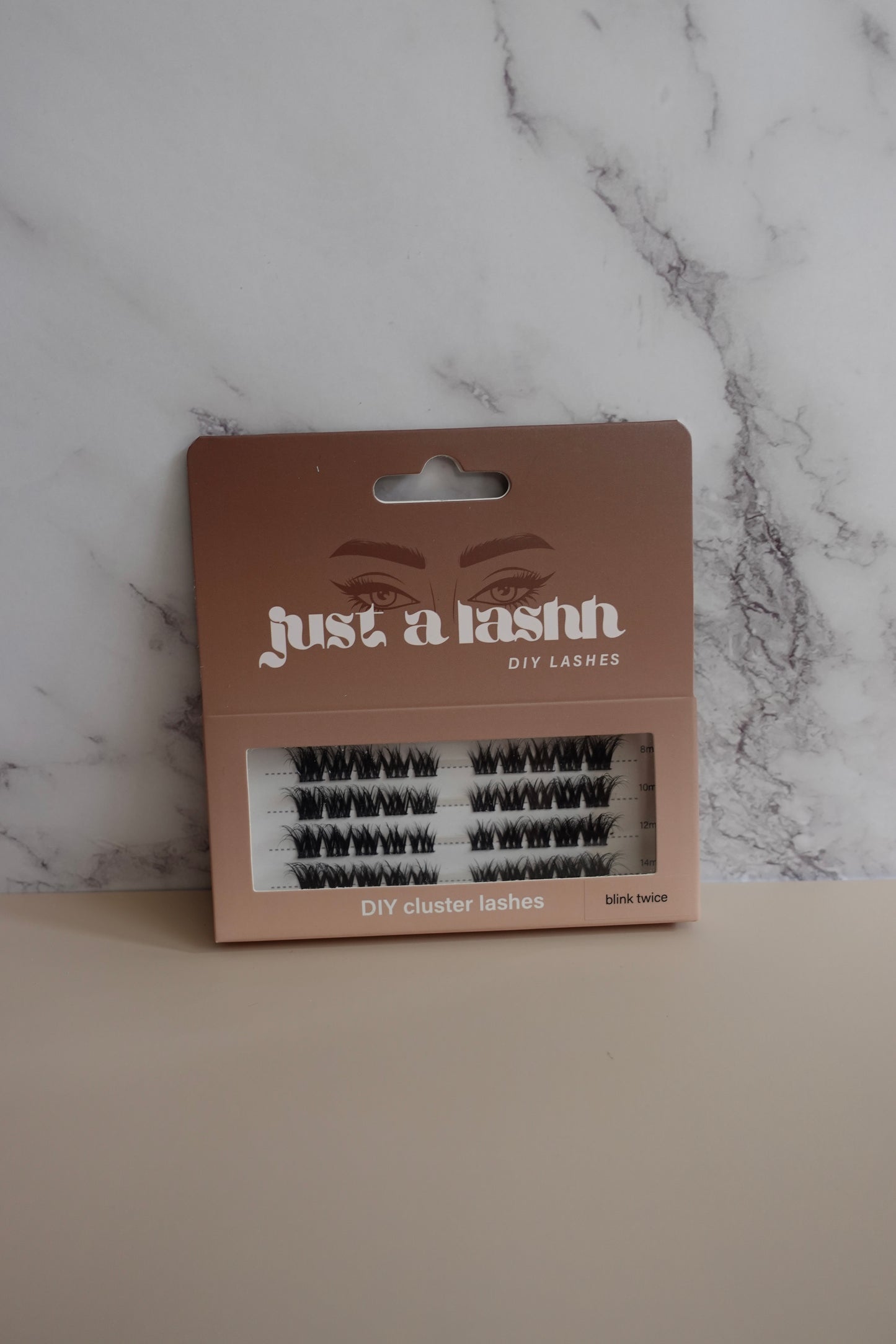 Just A Lashh DIY Cluster Lashes Kit - Blink Twice - no glue included