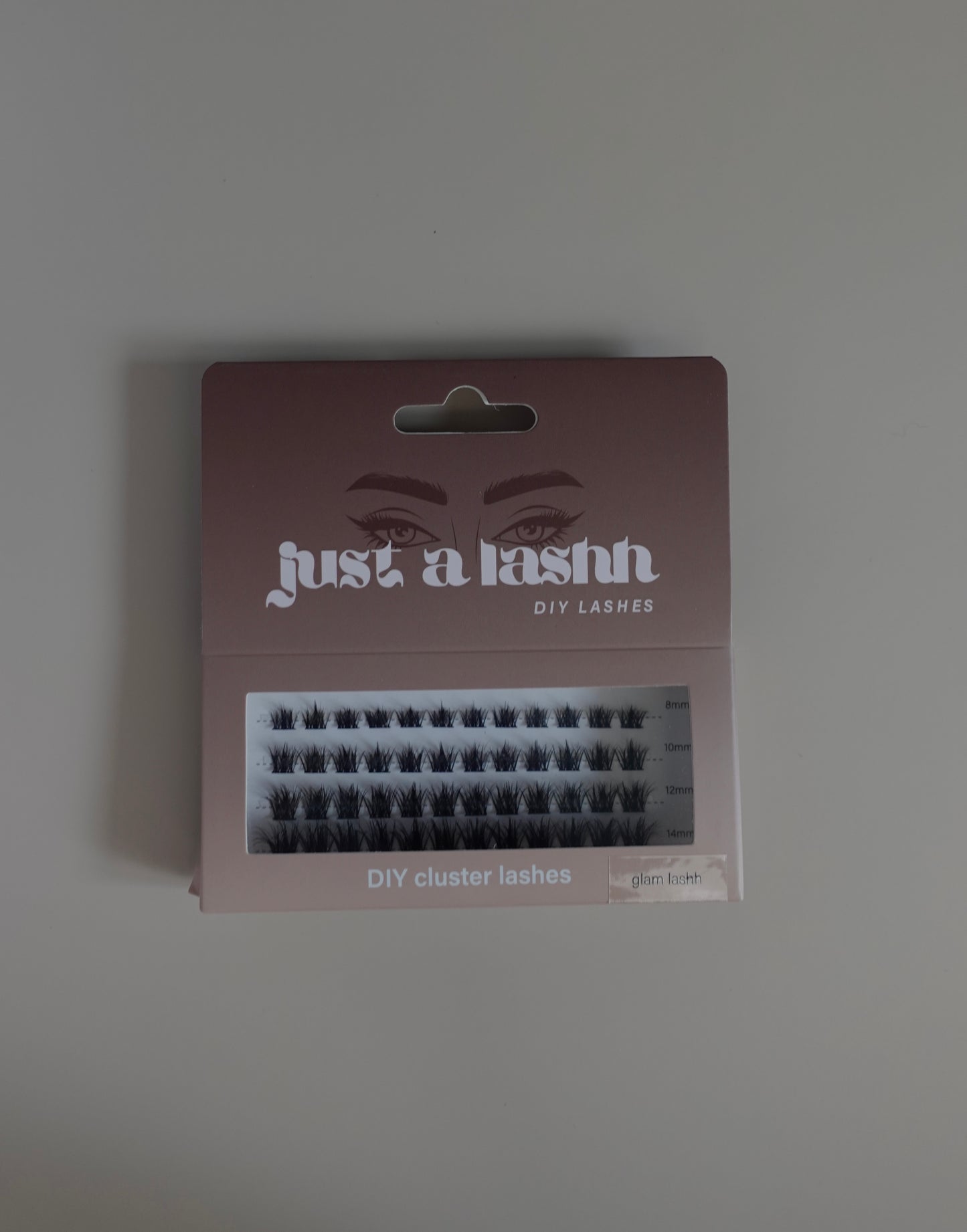 Just A Lashh DIY Cluster Lash Kit - Glam Lash - glue not included