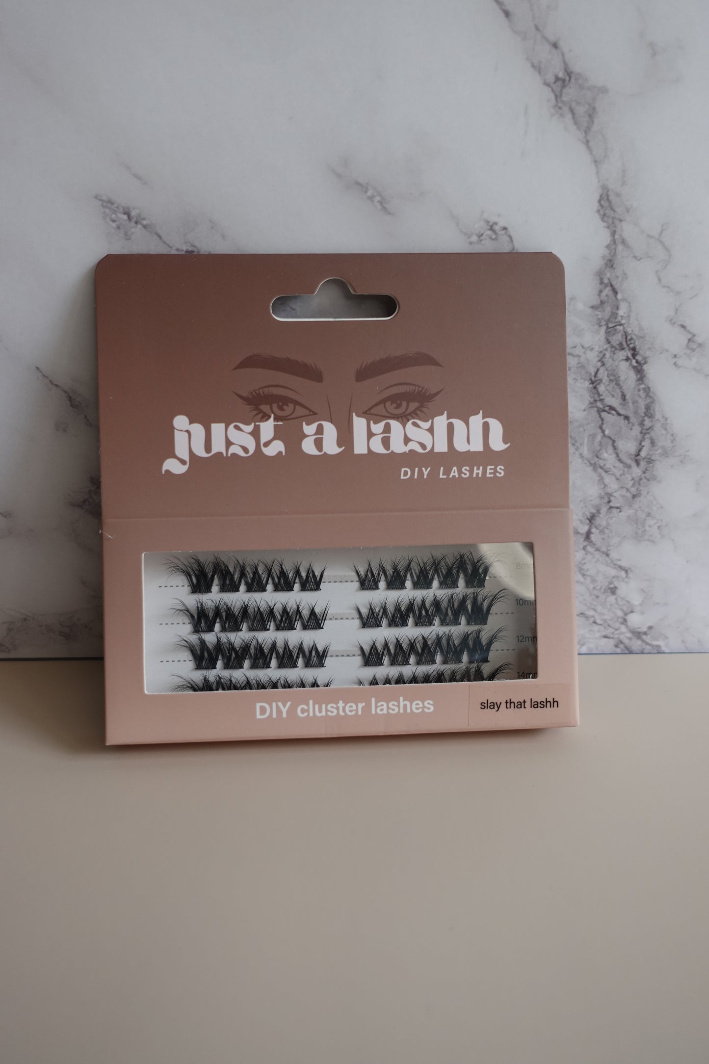 Just A Lashh DIY Cluster Lashes Kit - Slay That Lashh - glue not included