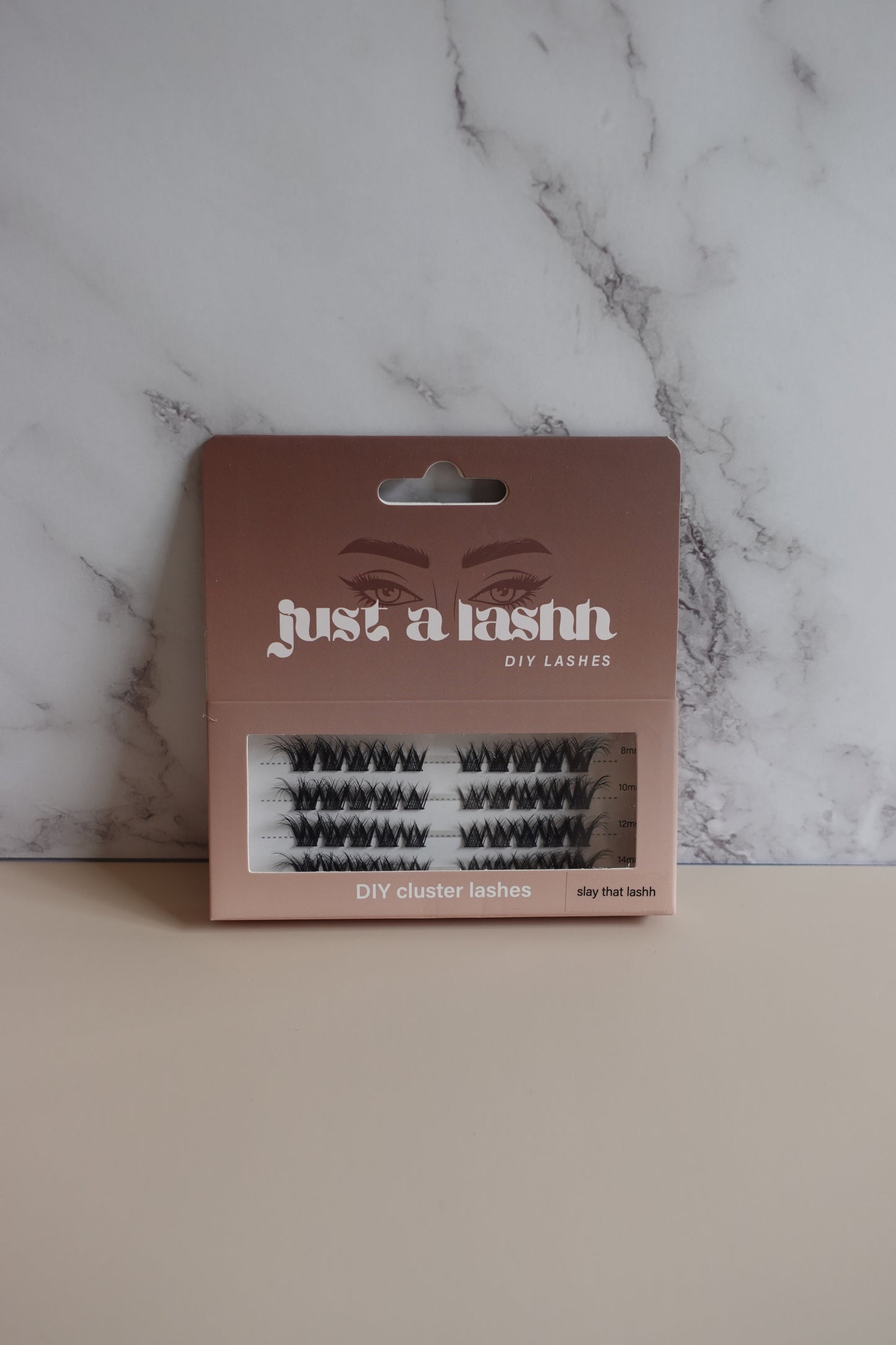 Just A Lashh DIY Cluster Lashes Kit - Slay That Lashh - glue not included
