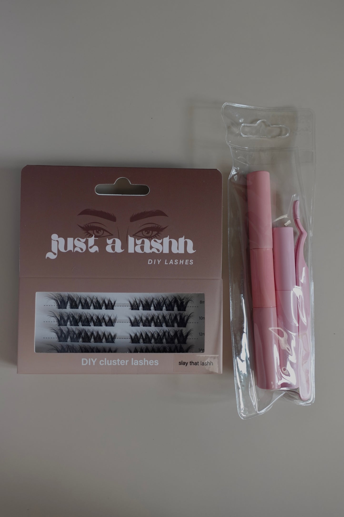 Just A Lashh DIY Cluster Lashes Kit - Slay That Lashh - glue not included