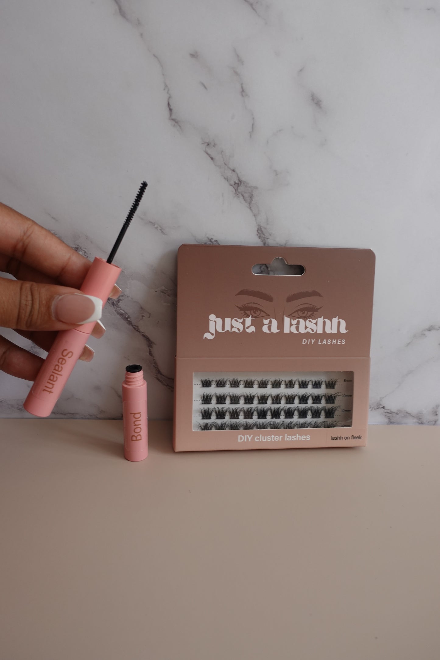 Just A Lashh DIY cluster kits - Lash on Fleek - glue not included