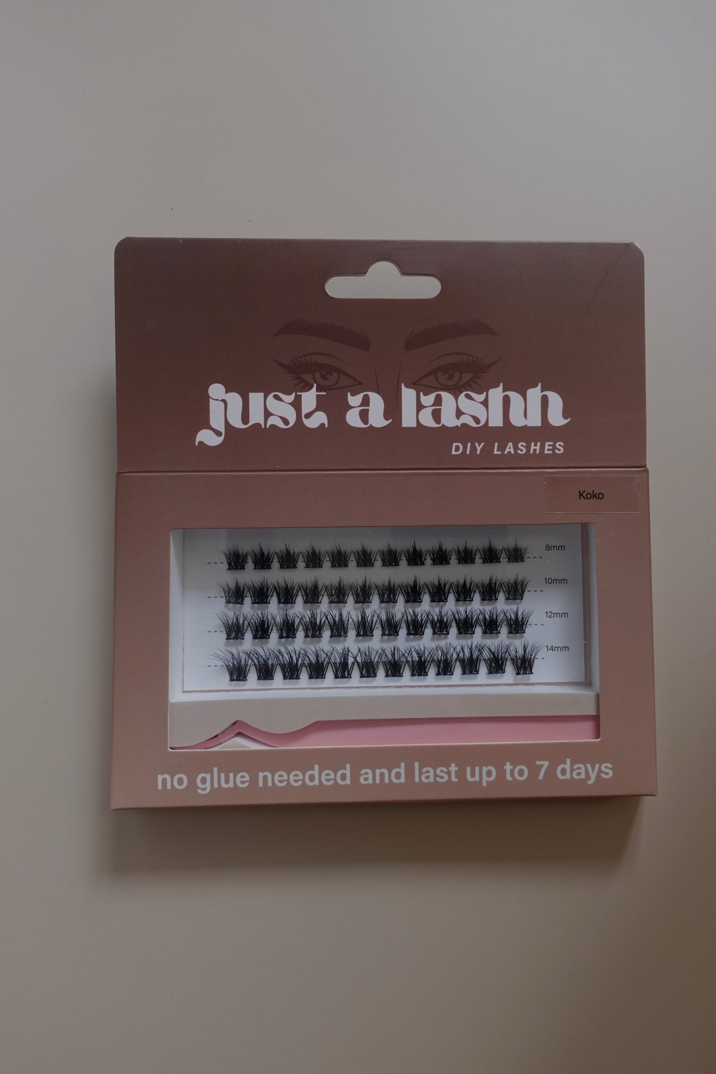 Just A Lashh Pre- Glued Lashes: KoKo