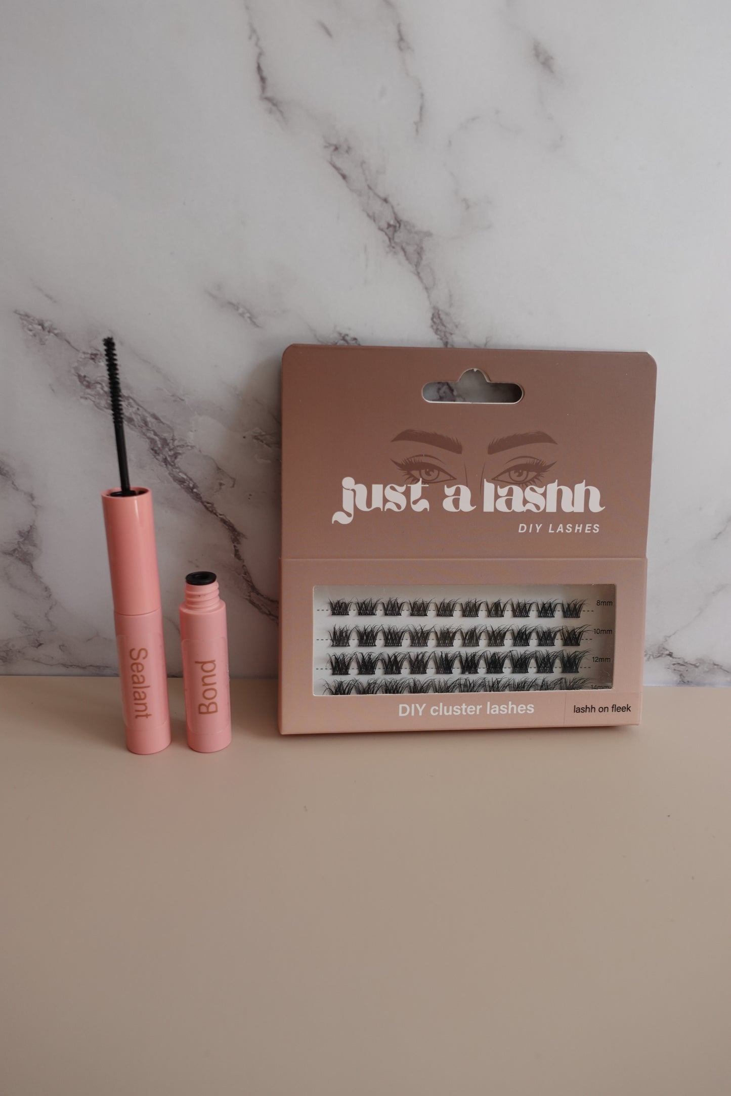 Just A Lashh DIY cluster kits - Lash on Fleek - glue not included