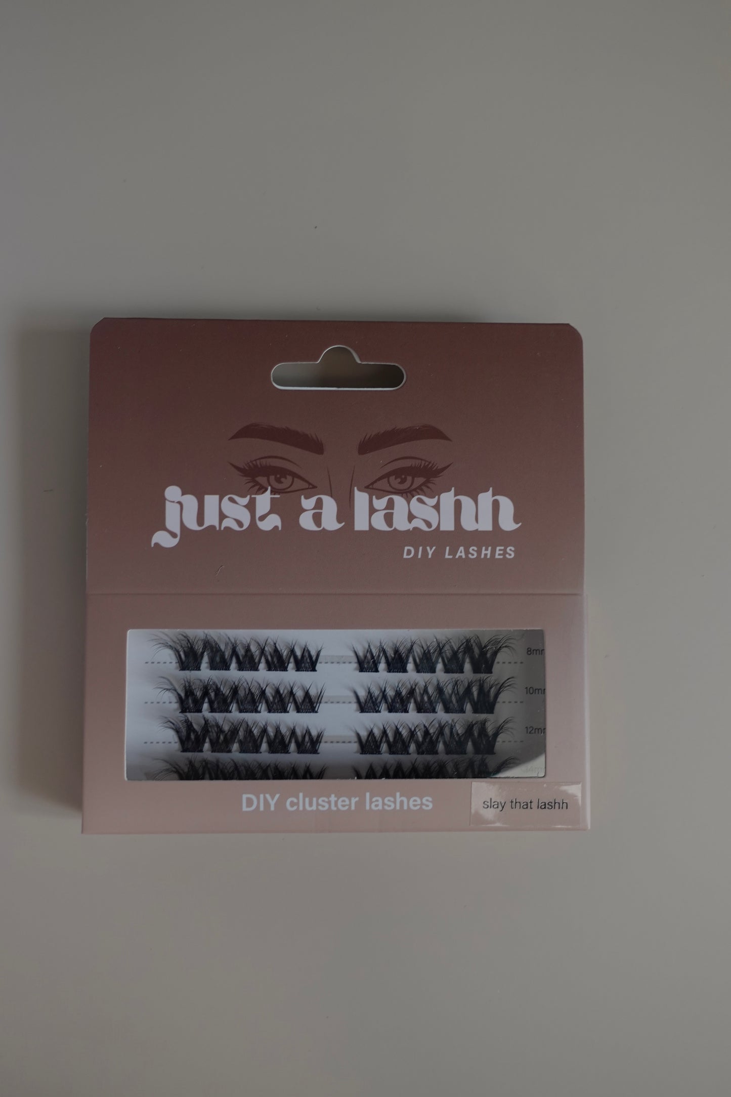 Just A Lashh DIY Cluster Lashes Kit - Slay That Lashh - glue not included