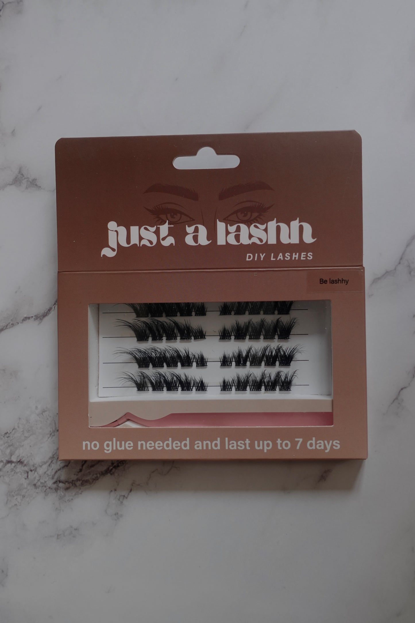 Just A Lashh Pre- Glued Lashes: Be Lashy