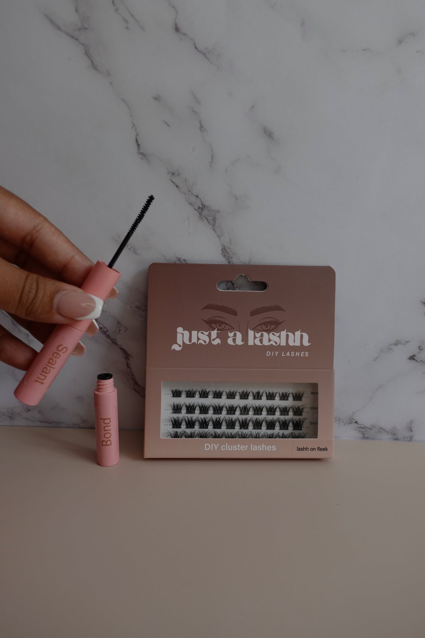Just A Lashh DIY cluster kits - Lash on Fleek - glue not included
